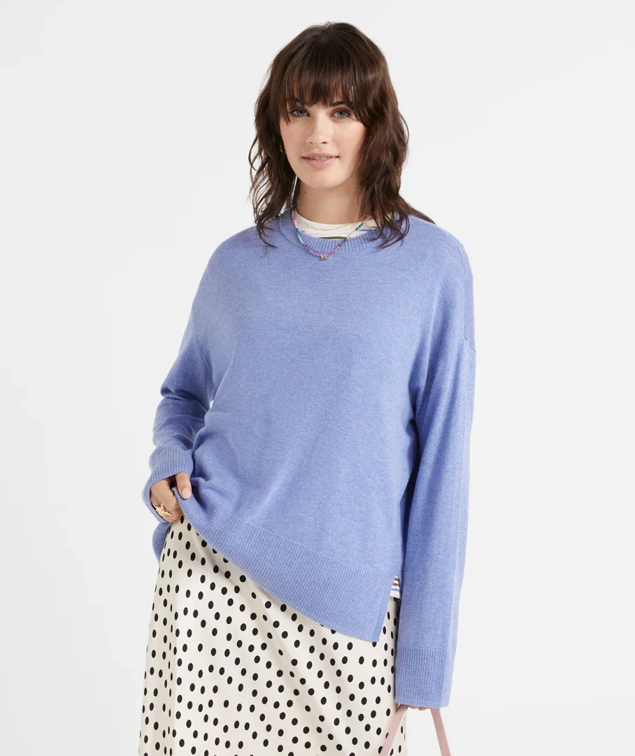 HAZEL ESSENTIAL KNIT SWEATER