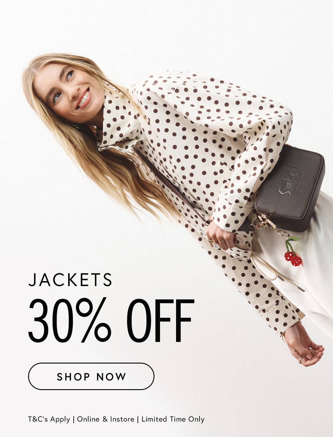 30% off jackets