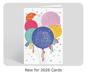 New for 2026 Birthday Cards