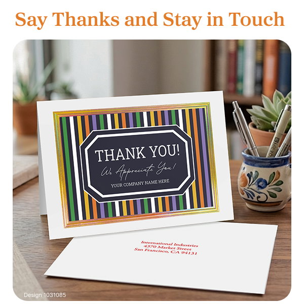 Say Thanks and Stay in Touch
