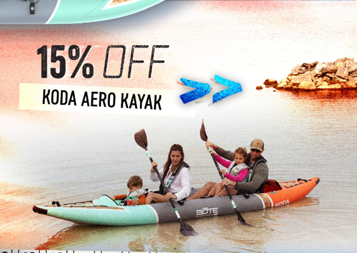 15% Off Koda Aero Kayak