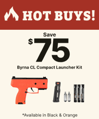 Save $75 on Byrna CL Compact Launcher Kits