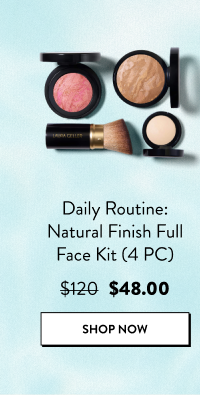 Daily Routine: Natural Finish Full Face Kit (4 PC) | Shop Now