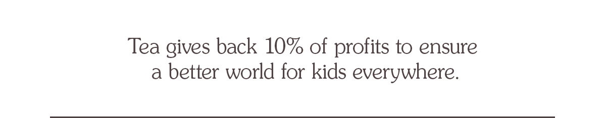 Tea Giveback
