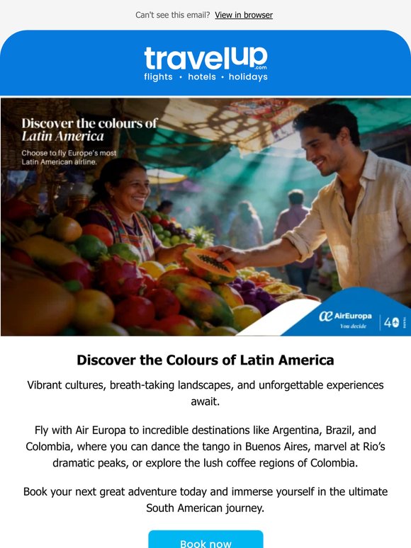 Discover the Colours of Latin America