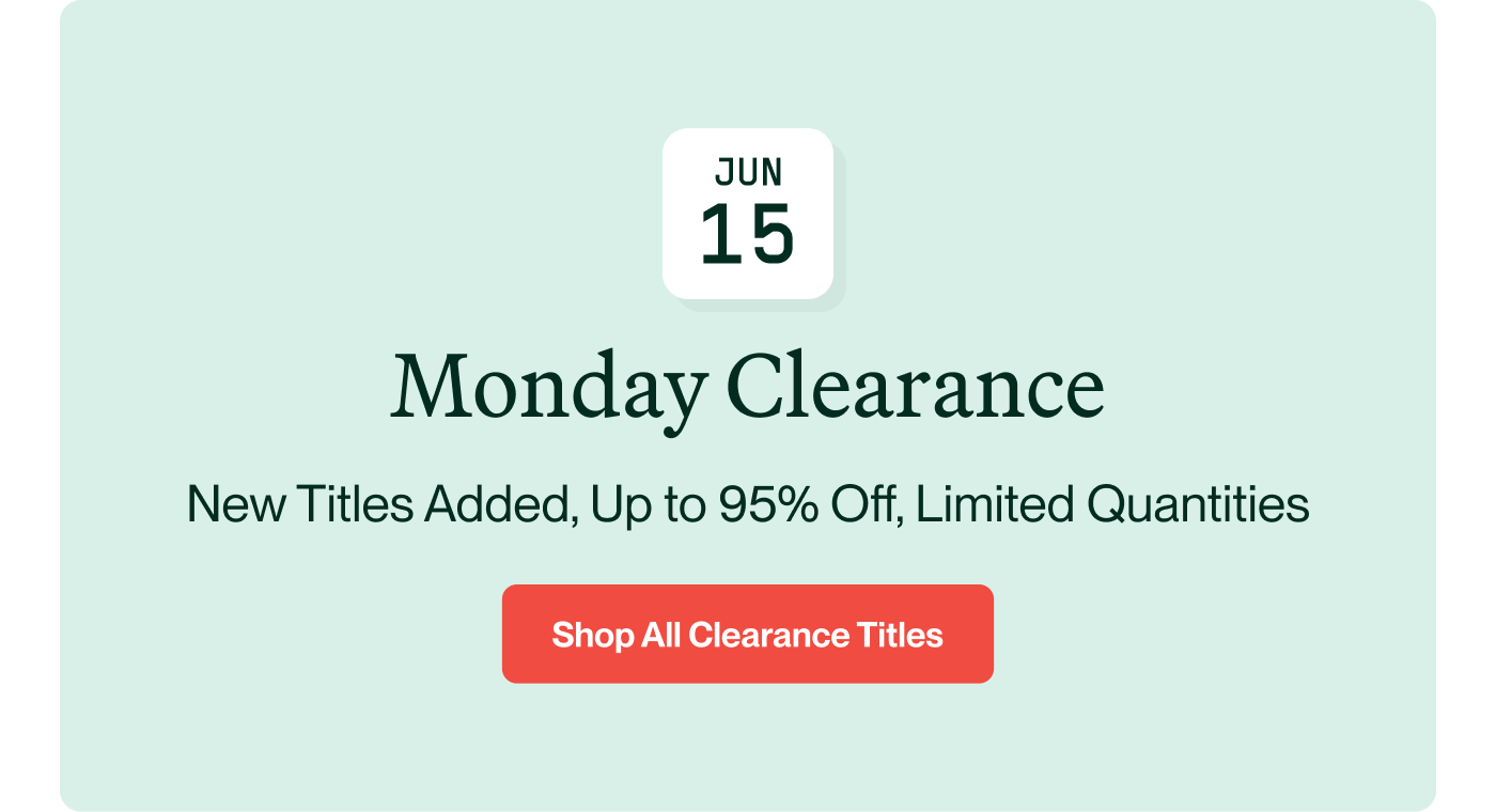 Monday Clearance