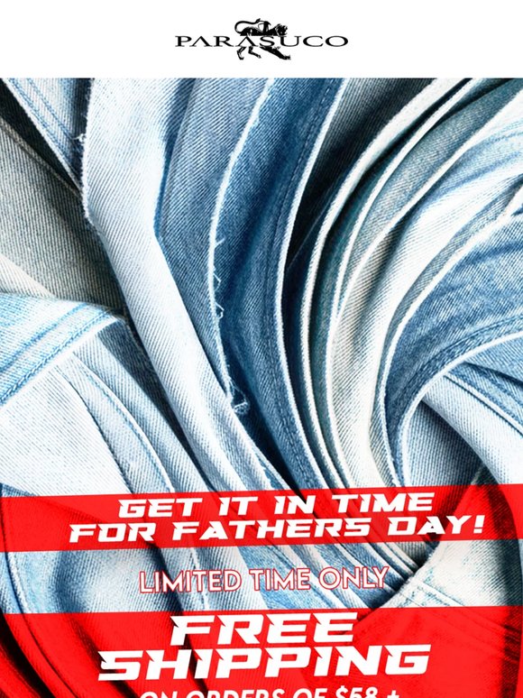 ⏰ Time is ticking ⏰ Only 12h Left ⏰ Shop Now At PARASUCO.COM