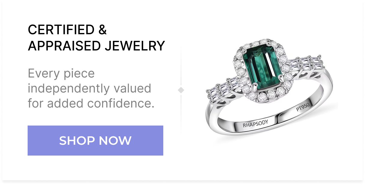 Certified & Appraised Jewelry