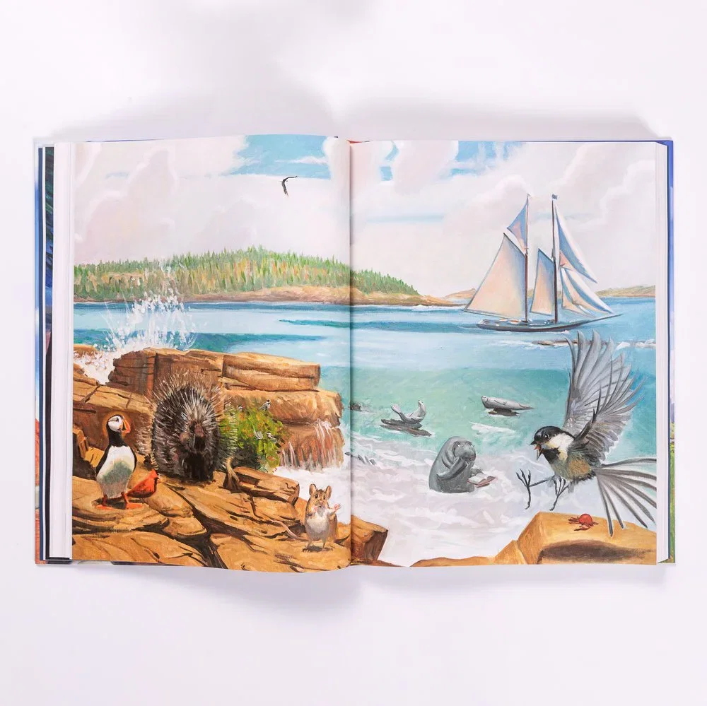 The American Book of Fables inside