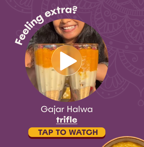 Gajar Halwa trifle