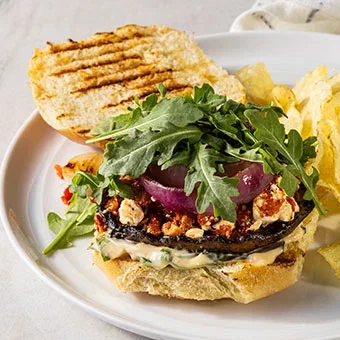 Grilled Portobello Burgers