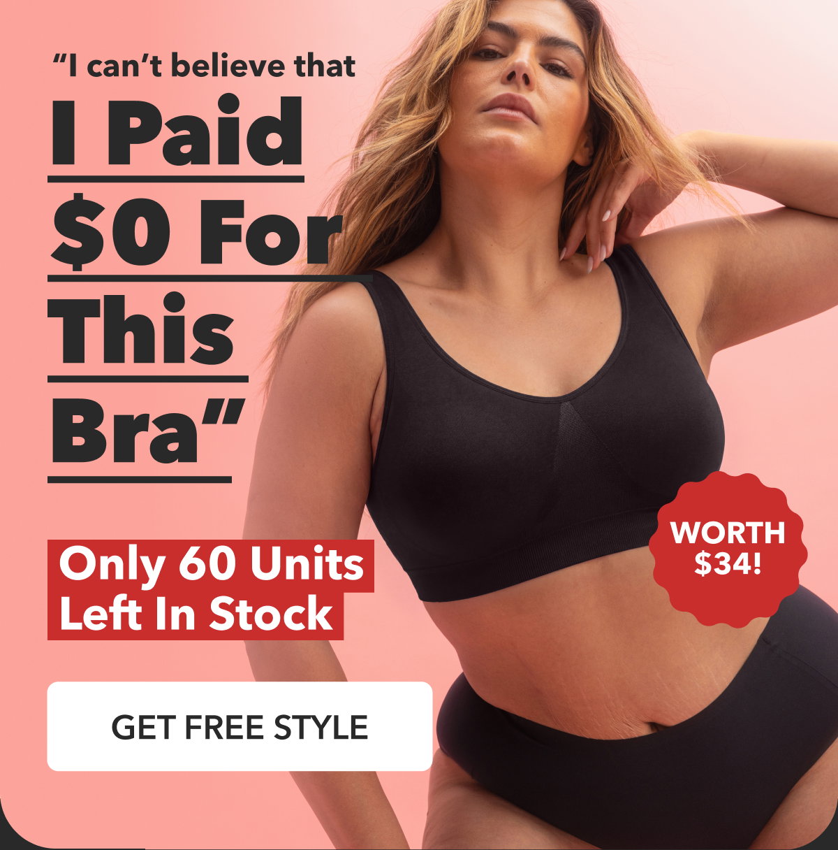 I Paid $0 For This Bra