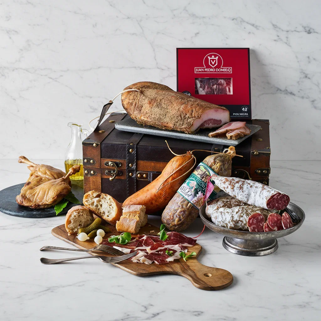 Image of Rustic Charcuterie Hamper