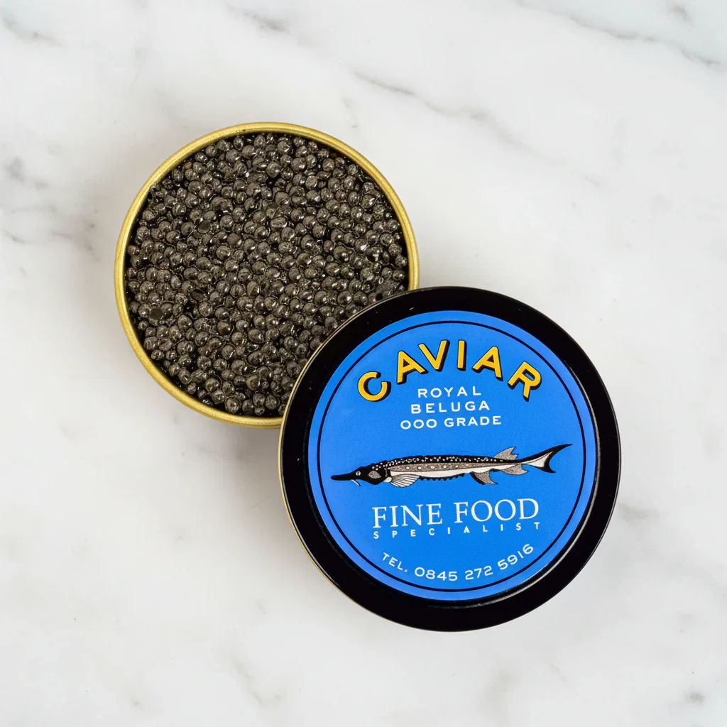 Image of Royal Beluga Caviar, 000 Grade, Huso Huso