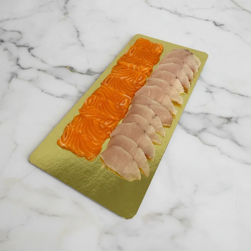 Image of Handcut Salmon & Hamachi Sashimi Platter, Fresh, +/-300g