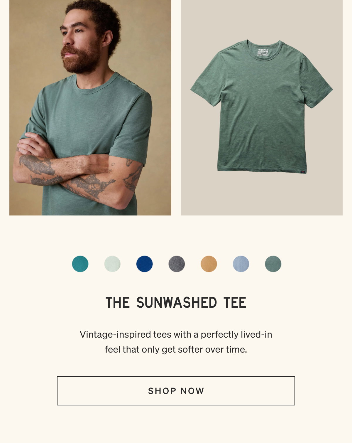 The Sunwashed Tee