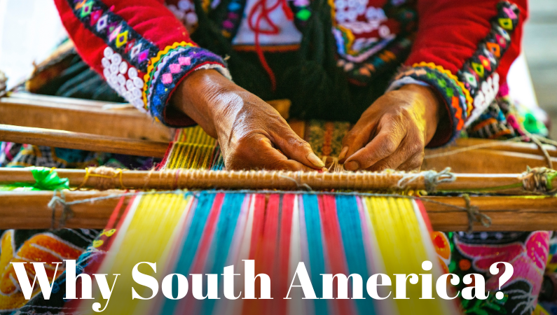 Weaver in Cusco, Peru