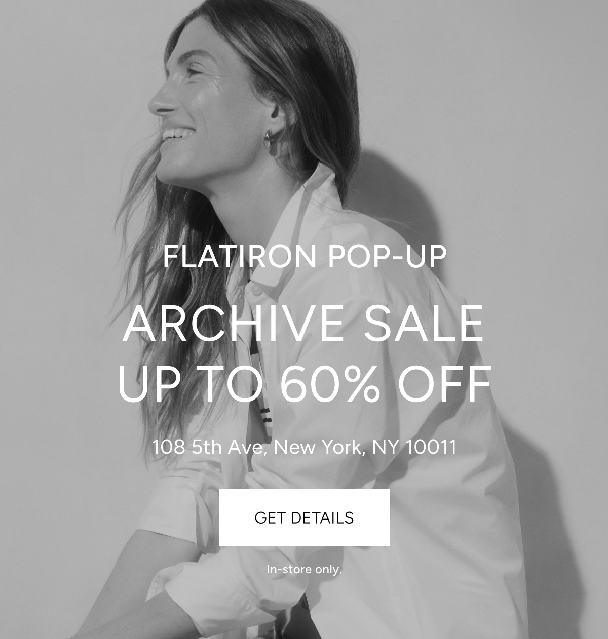 flatiron pop-up archive sale up to 60% off