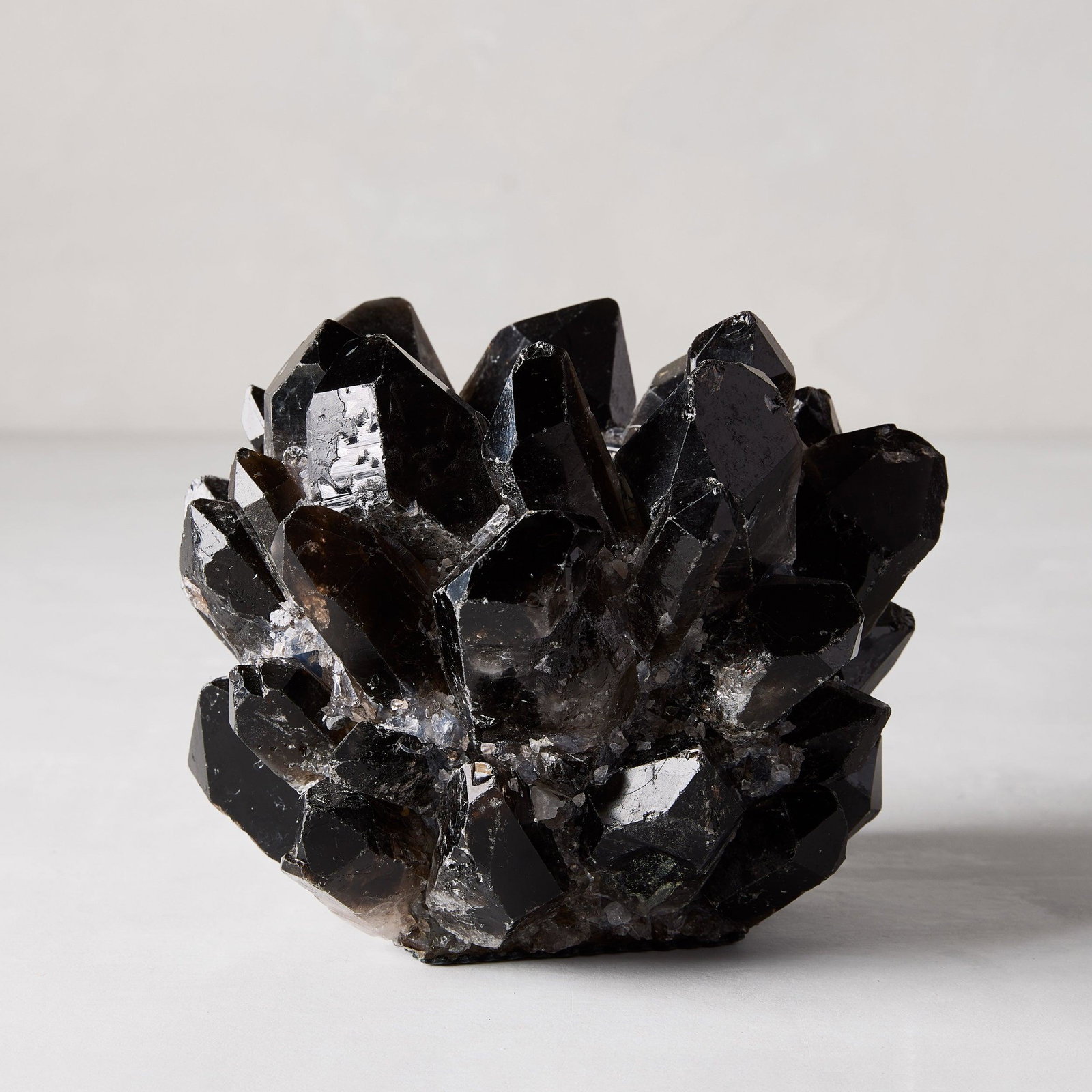 Image of Black Classic Quartz Votive Candle Holder