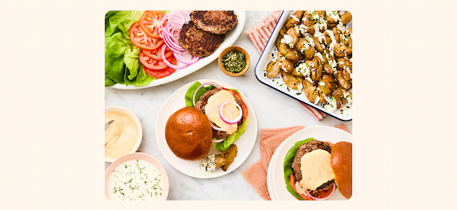 Superprime Japanese-Inspired Burger Kit