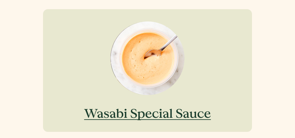 Wasabi Special Sauce