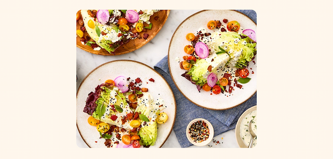 Superprime Wedge Salad