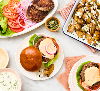 Superprime Japanese-Inspired Burger Kit