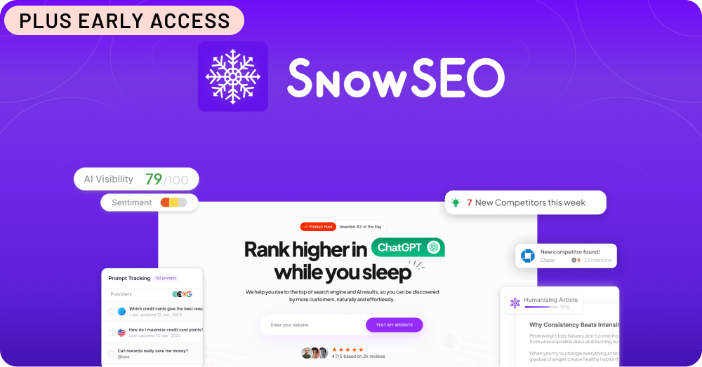Shop SnowSEO (Plus Early Access)