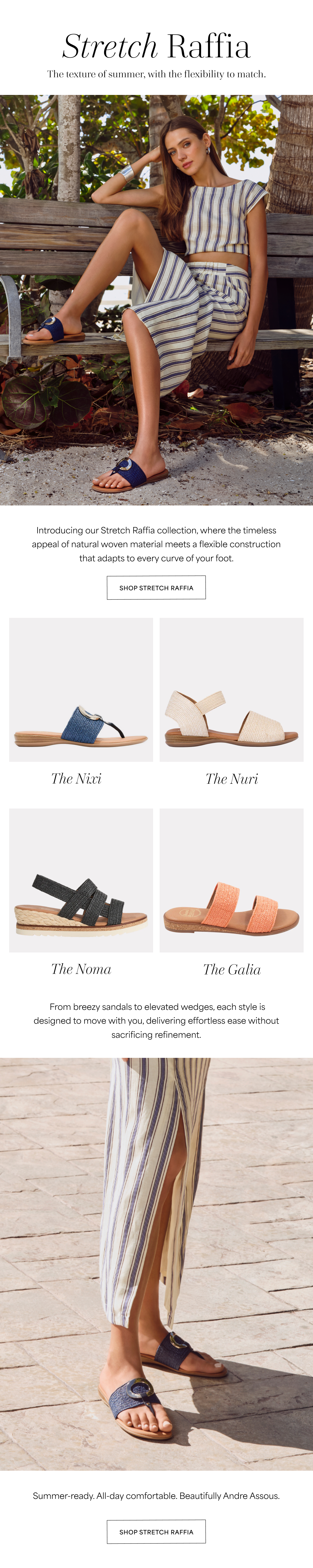 Stretch Raffia