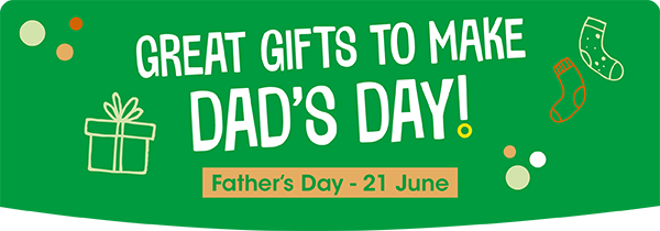 Great gifts to make dad's day. Father's day - 21 June