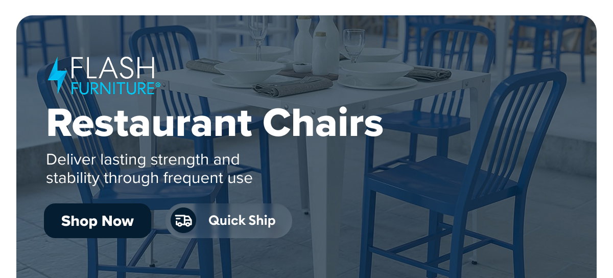 Flash Furniture Quick Ship Restaurant Chairs