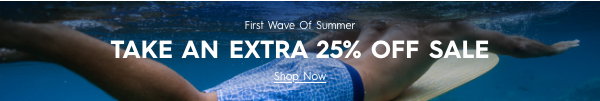 Take An Extra 25% Off Sale - Shop Now
