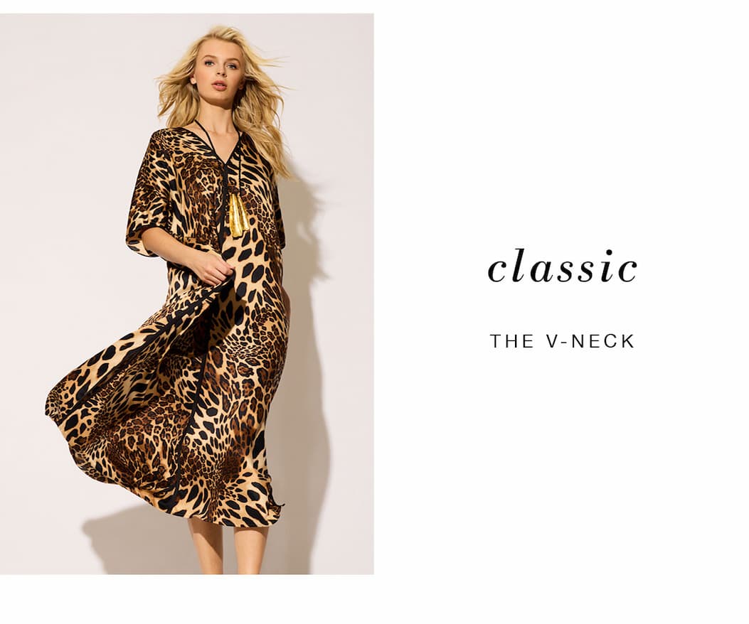 The V-Neck Caftan