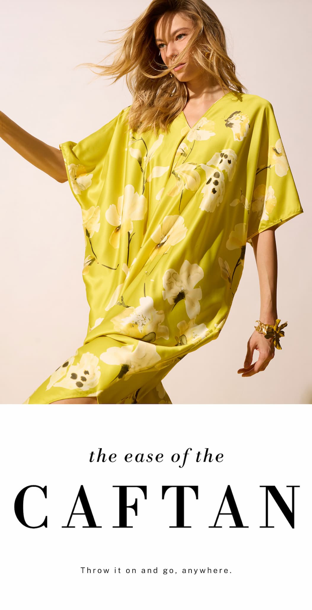 The Caftan: Functional, refined, and ready to throw on and go.