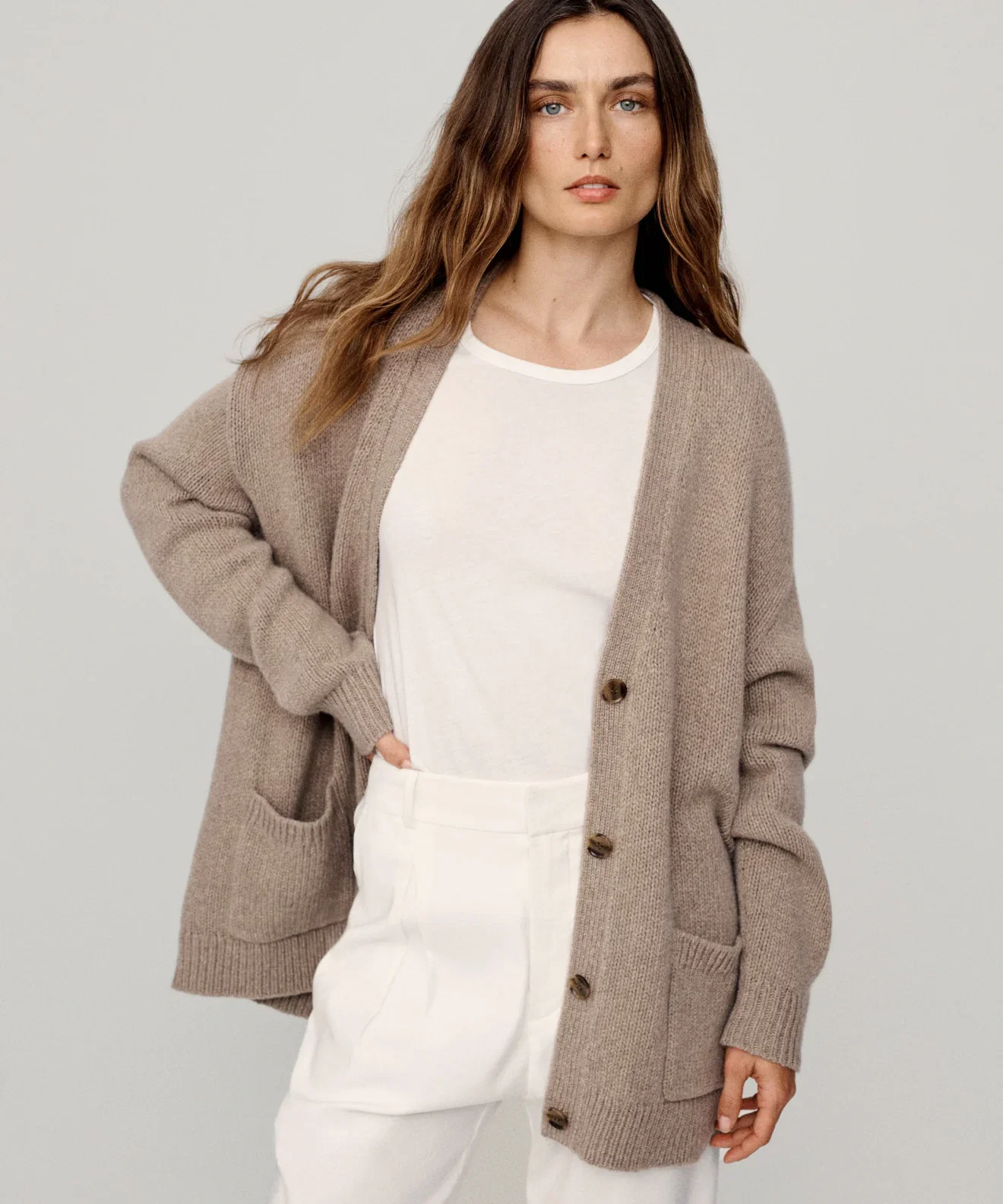 Image of Cashmere Spencer Cardigan