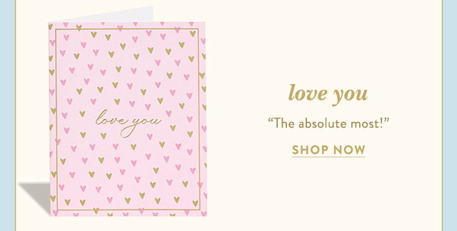Love You Greeting Card
