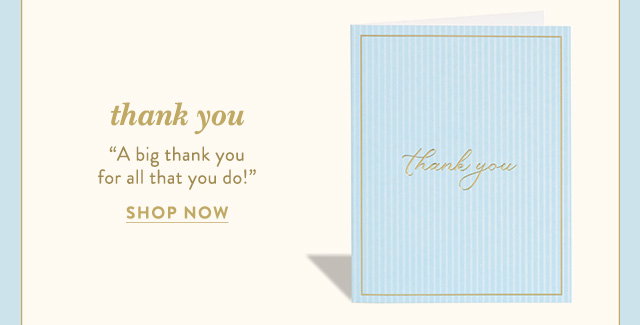 Thank You Greeting Card
