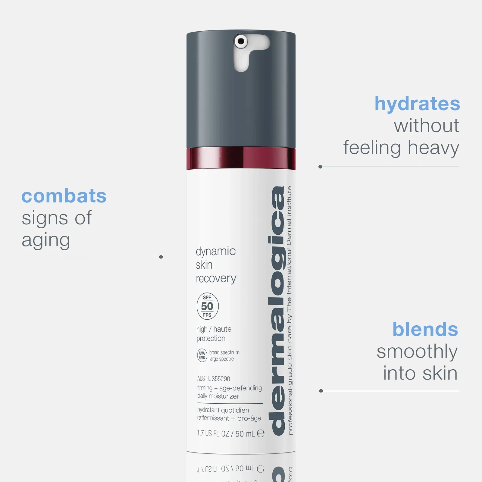 Image of dynamic skin recovery spf50 moisturizer