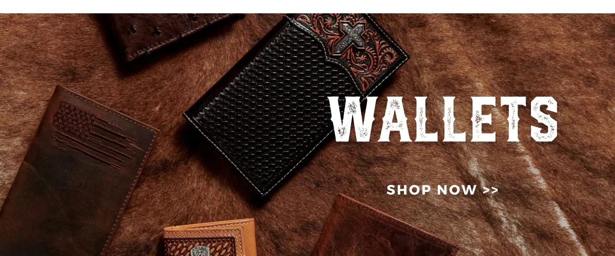 WALLETS | SHOP NOW >>