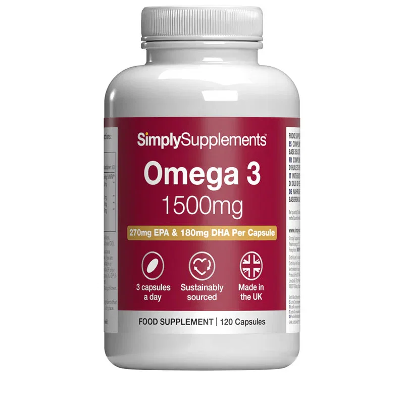 Image of High Strength Omega 3 Fish Oil 1500mg
