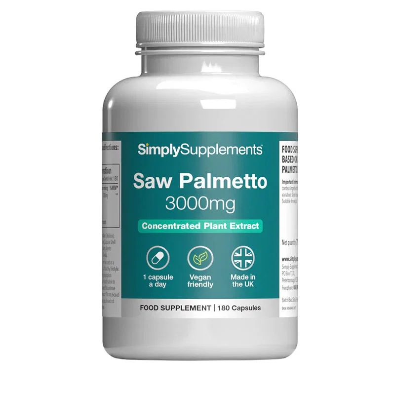 Image of Saw Palmetto Capsules 3,000mg