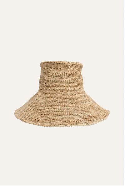 Crochet Raffia Sun Hat