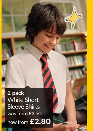2 pack short sleeve shirts was from £3.50 now from £2.80.