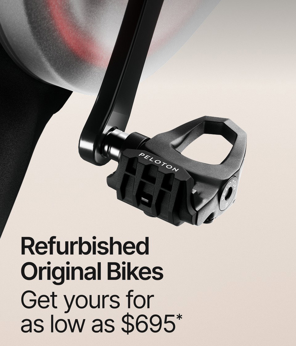 Refurbished Original Bikes. Get yours for as low as $695*