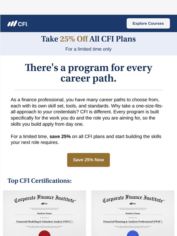 Your Career Path Is Unique. Your Credentials Should Be Too.