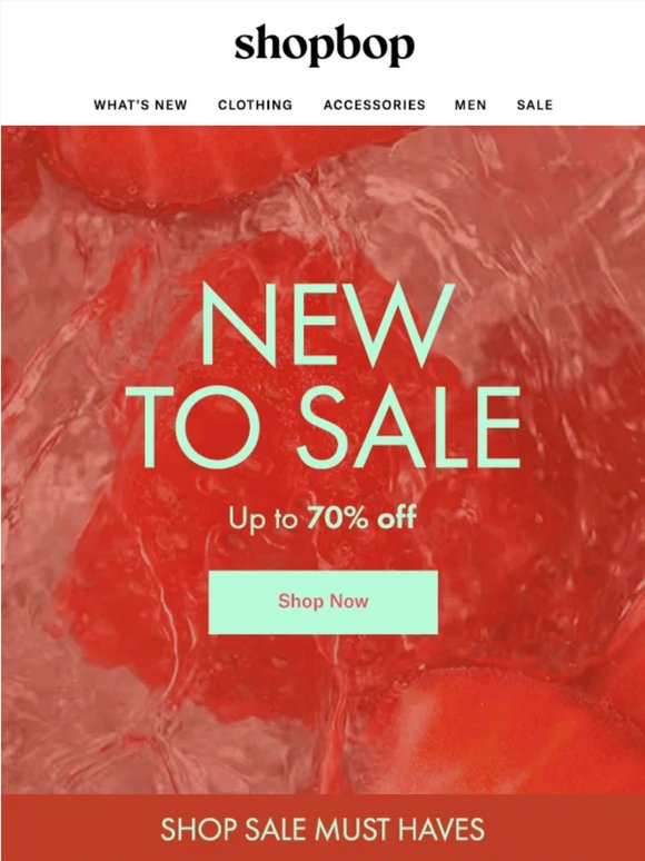 SALE: up to 70% off