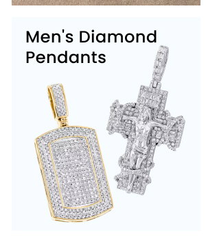 Men's Diamond Pendants
