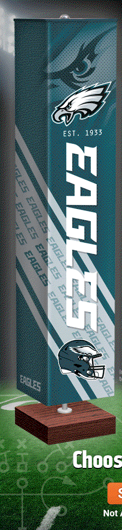 NFL Licensed Floor Lamp: Choose Your Team. Officially licensed by NFL Properties LLC. Game day thrills are just a click away with the NFL Floor Lamp, available only from The Bradford Exchange. It stands 5 feet high and features 4-sided art with team colors and logos and a convenient foot pedal switch. Not available in stores and strong demand is anticipated, so choose your team and Shop Now!