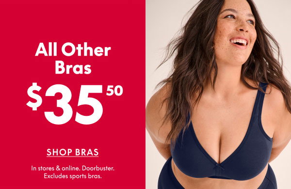 Bras $35.50