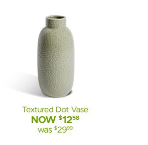 Textured Dot Vase